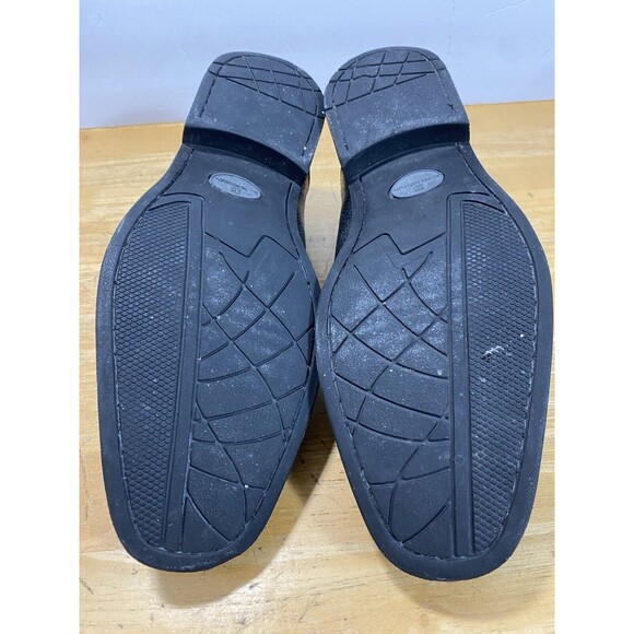 Sandro Moscoloni 17741LV Brazilian Black Leather Slip-on Dress Loafer Size 13 - Picture 6 of 10